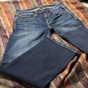 Men's Blue Bootcut Jeans